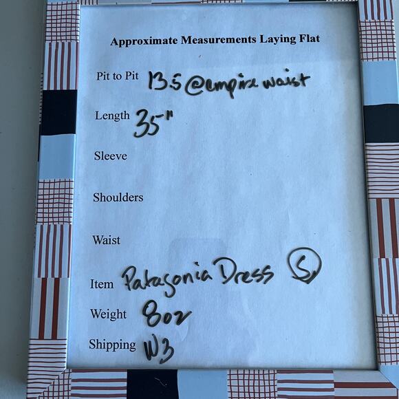 Patagonia Amber Dawn Dress Navy Green Floral S Athletic Athleisure Sporty Beach - Picture 8 of 8